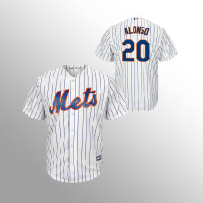 New York Mets Pete Alonso White Cool Base Player Jersey