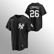 Men's New York Yankees DJ LeMahieu #26 Black 2020 Replica Fashion Jersey
