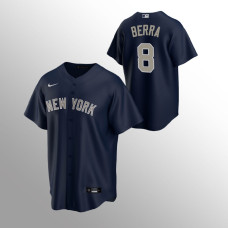 Men's New York Yankees Yogi Berra #8 Navy Replica Alternate Jersey