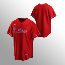 Men's Philadelphia Phillies Replica Red Alternate Jersey