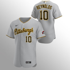 Men's Pittsburgh Pirates Bryan Reynolds Authentic Gray 2020 Road Jersey