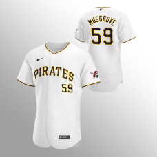 Men's Pittsburgh Pirates Joe Musgrove Authentic White 2020 Home Jersey