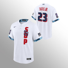 Fernando Tatis Jr. San Diego Padres White 2021 MLB All-Star Game Replica Jersey