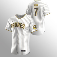 Ha-Seong Kim San Diego Padres White Authentic Home Jersey