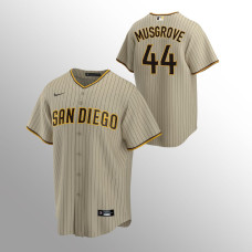 San Diego Padres Joe Musgrove Sand Brown Replica Trade Alternate Jersey