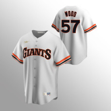 San Francisco Giants Alex Wood White Cooperstown Collection Home Jersey