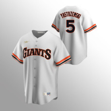 Mike Yastrzemski San Francisco Giants White Cooperstown Collection Home Jersey