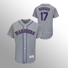 Men's Seattle Mariners Mitch Haniger #17 Gray 1989 Turn Back the Clock Authentic Jersey