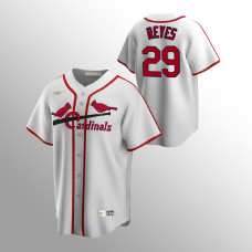 Men's St. Louis Cardinals Alex Reyes #29 White Cooperstown Collection Home Jersey