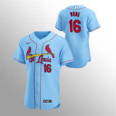 Men's St. Louis Cardinals Kolten Wong Authentic Light Blue 2020 Alternate Jersey