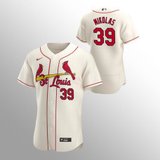 Men's St. Louis Cardinals Miles Mikolas Authentic Cream 2020 Alternate Jersey