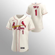 Men's St. Louis Cardinals Ozzie Smith Authentic Cream 2020 Alternate Jersey