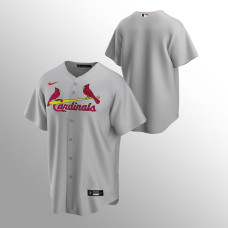 Men's St. Louis Cardinals Replica Gray Road Jersey