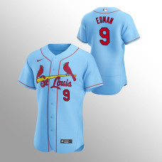Tommy Edman St. Louis Cardinals Light Blue Authentic Alternate Jersey