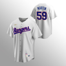 Brett Martin Texas Rangers White Cooperstown Collection Home Jersey