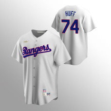 Sam Huff Texas Rangers White Cooperstown Collection Home Jersey