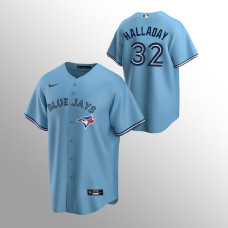 Men's Toronto Blue Jays Roy Halladay #32 Powder Blue 2020 Replica Alternate Jersey