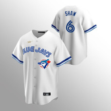 Travis Shaw Toronto Blue Jays White Cooperstown Collection Home Jersey