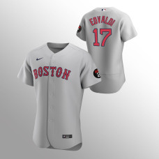 Boston Red Sox Jersey Nathan Eovaldi Gray #17 Authentic Road