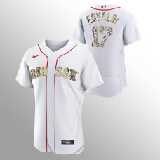 Red Sox Nathan Eovaldi Jersey White Diamond Edition