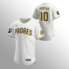 Jurickson Profar San Diego Padres Authentic Motorola Patch White Jersey
