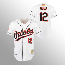 Rougned Odor Orioles #12 Authentic Jersey Home White
