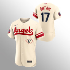 Cream Angels Shohei Ohtani 2022 City Connect Jersey Authentic