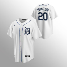 Detroit Tigers Spencer Torkelson White #20 Replica Home Jersey