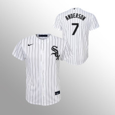 Tigers #7 Tim Anderson Jersey Youth Replica White Home