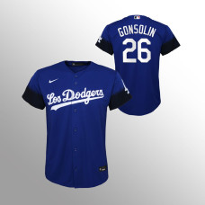 Dodgers Tony Gonsolin Jersey Royal Replica 2022 City Connect