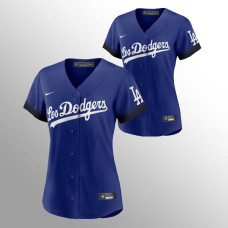 Women's Jersey Dodgers # Replica Royal 2021 City Connect