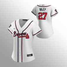 Women's Atlanta Braves Austin Riley White Home 2021 MLB All-Star Game Replica Jersey
