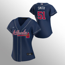 Women's Atlanta Braves Will Smith Navy Replica 2020 Alternate Jersey