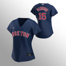 Women's Boston Red Sox Dustin Pedroia Navy 2020 Replica Alternate Jersey