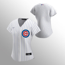 Women's Chicago Cubs Replica White Home Jersey