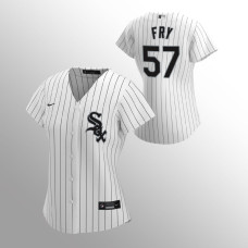 Women's Chicago White Sox Jace Fry White 2020 Replica Home Jersey