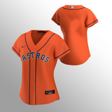 Women's Houston Astros Replica Orange Alternate Jersey