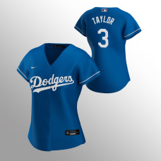 Women's Los Angeles Dodgers Chris Taylor Royal 2020 Replica Alternate Jersey
