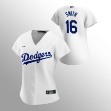 Women's Los Angeles Dodgers Will Smith White Replica Home Player Jersey