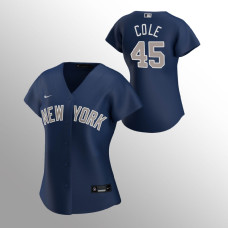 Women's New York Yankees Gerrit Cole Navy 2020 Replica Alternate Jersey