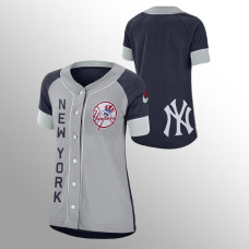 Women's New York Yankees Gray Walk Off Jersey