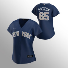 Women's New York Yankees James Paxton Navy 2020 Replica Alternate Jersey