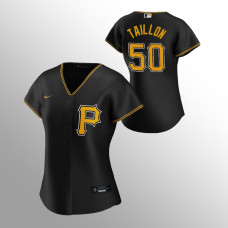 Women's Pittsburgh Pirates Jameson Taillon Black 2020 Replica Alternate Jersey