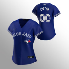 Women's Toronto Blue Jays Custom Royal 2020 Replica Alternate Jersey