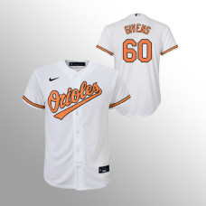 Youth Baltimore Orioles Mychal Givens White Replica Home Jersey