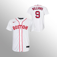 Youth Boston Red Sox Ted Williams White 2021 Replica Patriots' Day Jersey