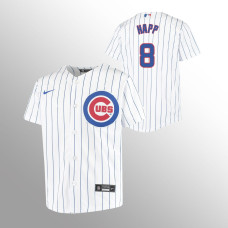 Youth Chicago Cubs Ian Happ White Replica Home Jersey