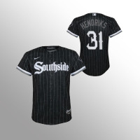 Youth Chicago White Sox Liam Hendriks Black 2021 City Connect Replica Jersey
