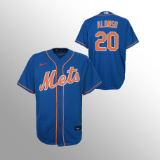 Youth New York Mets Pete Alonso Royal Replica Cool Base Jersey