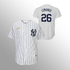 Youth New York Yankees DJ LeMahieu White Cooperstown Collection Home Jersey